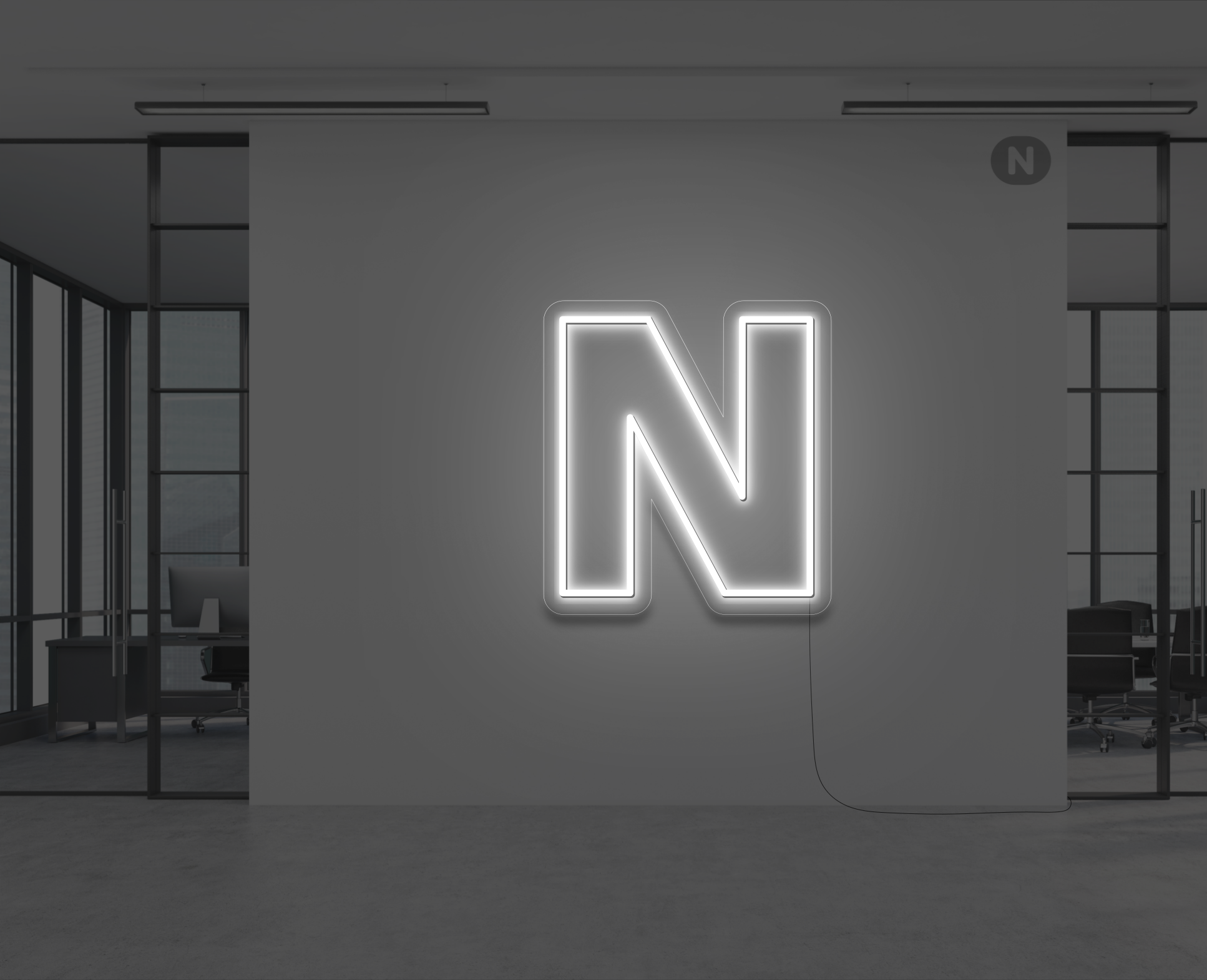 letras-de-neon-n-blanco