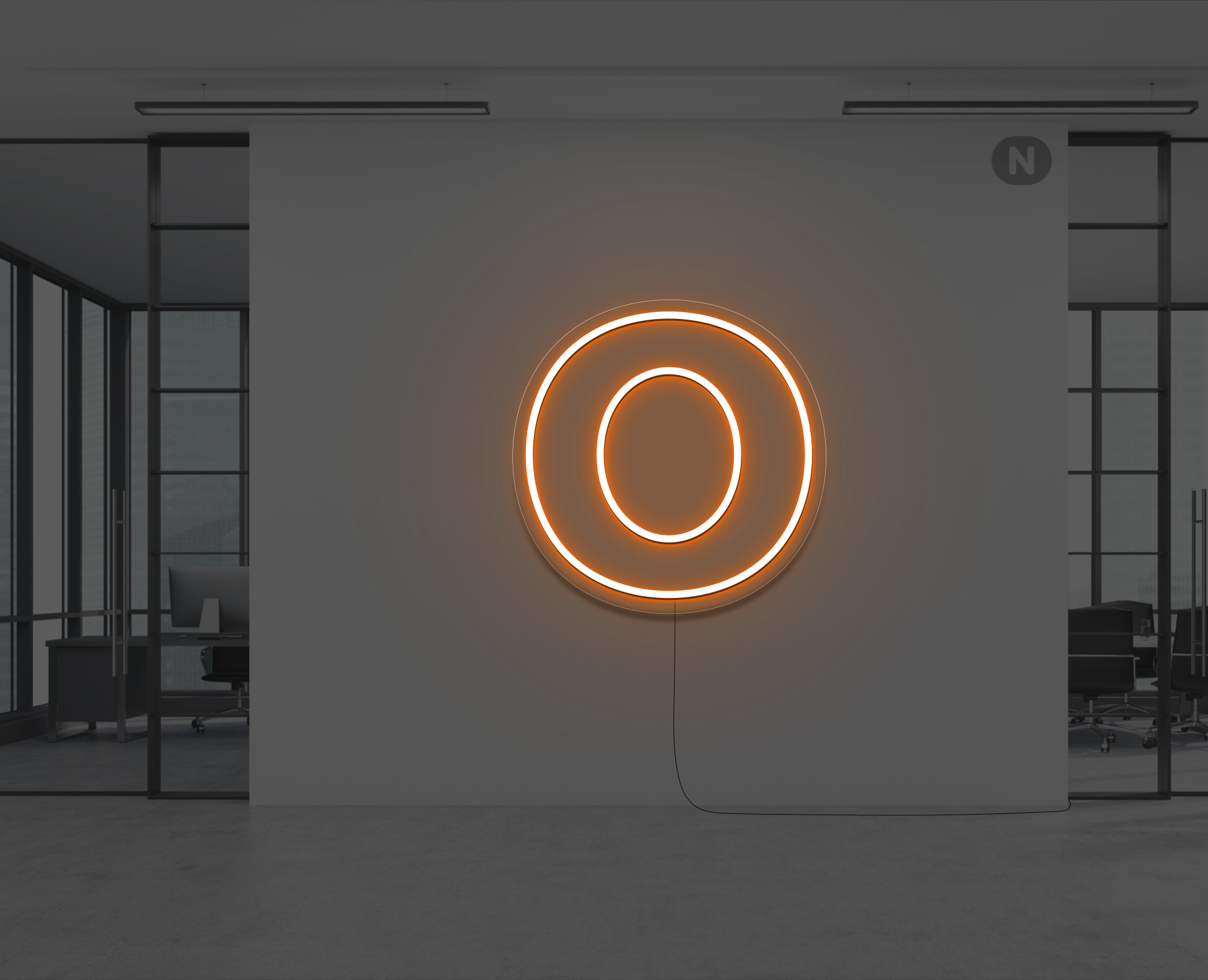 letras-de-neon-o-naranja