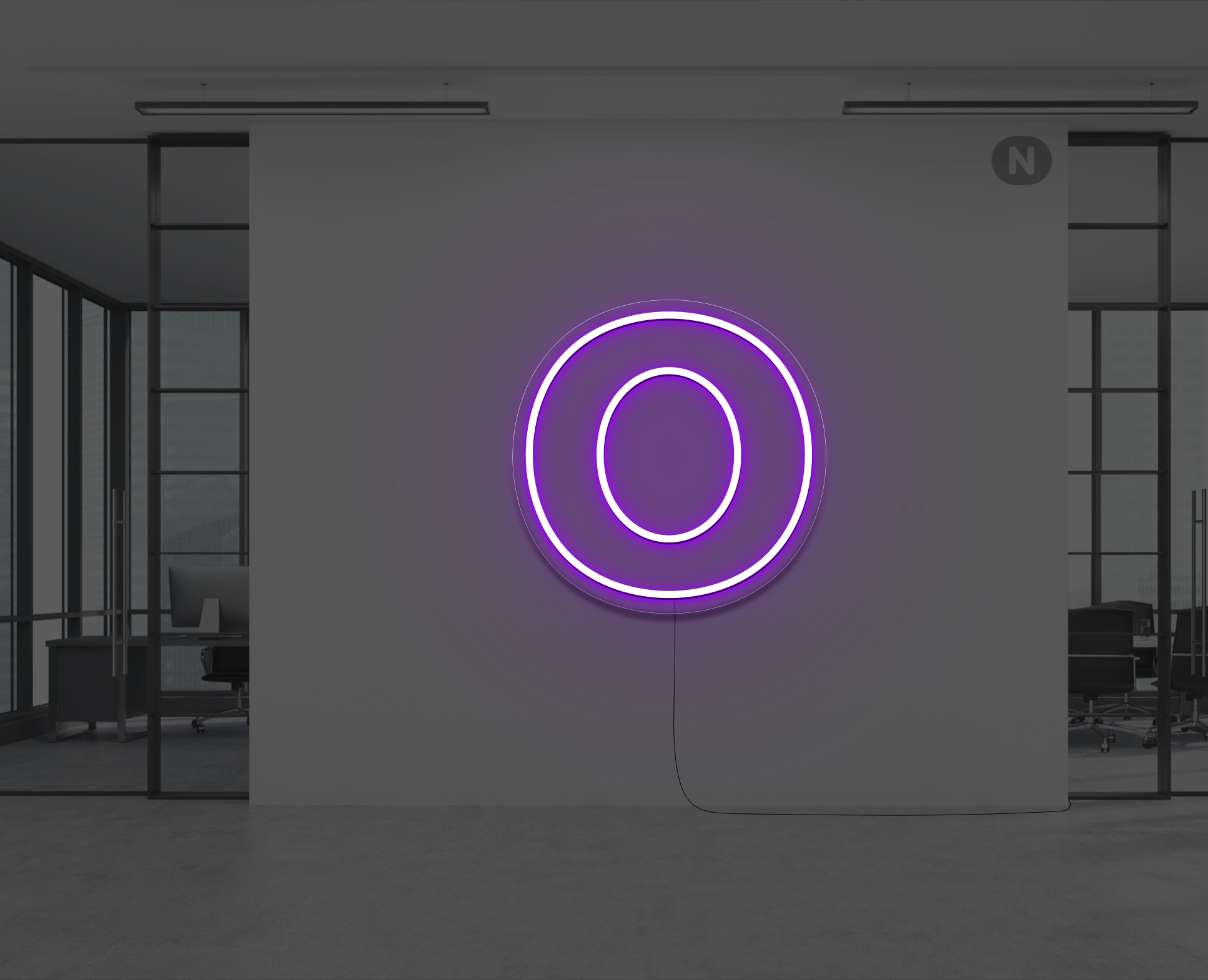 letras-de-neon-o-violeta