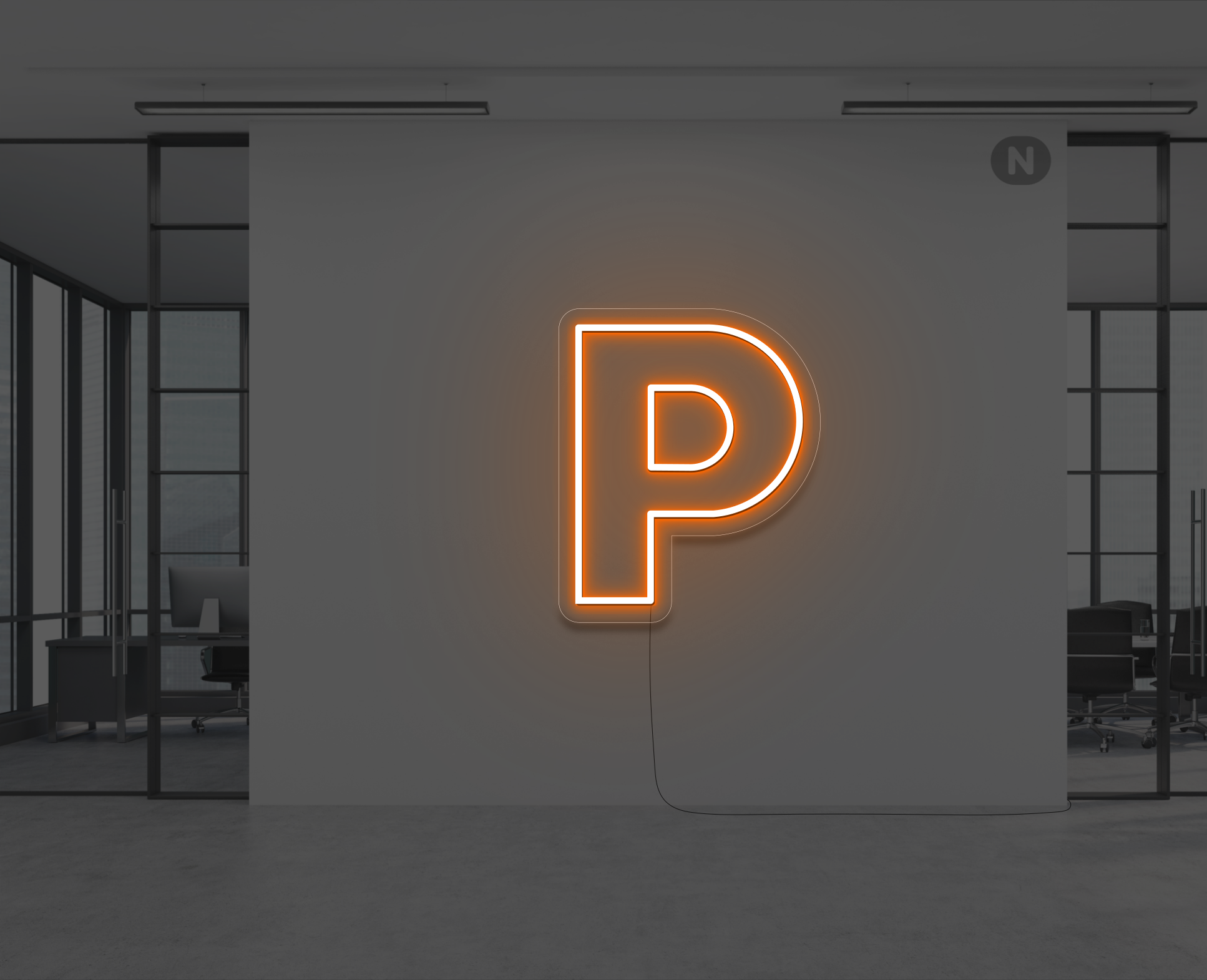 letras-de-neon-p-naranja