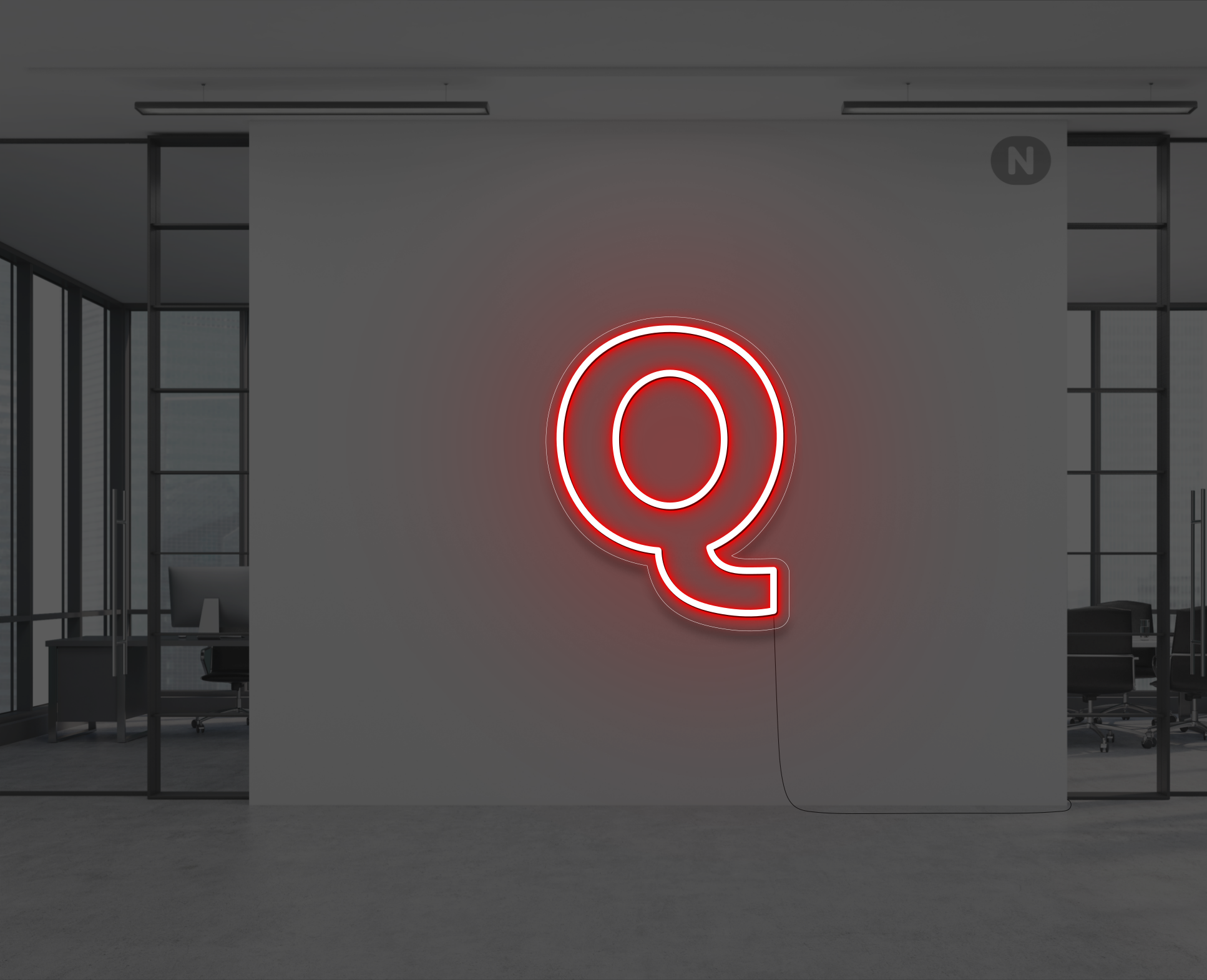 letras-de-neon-q-rojo