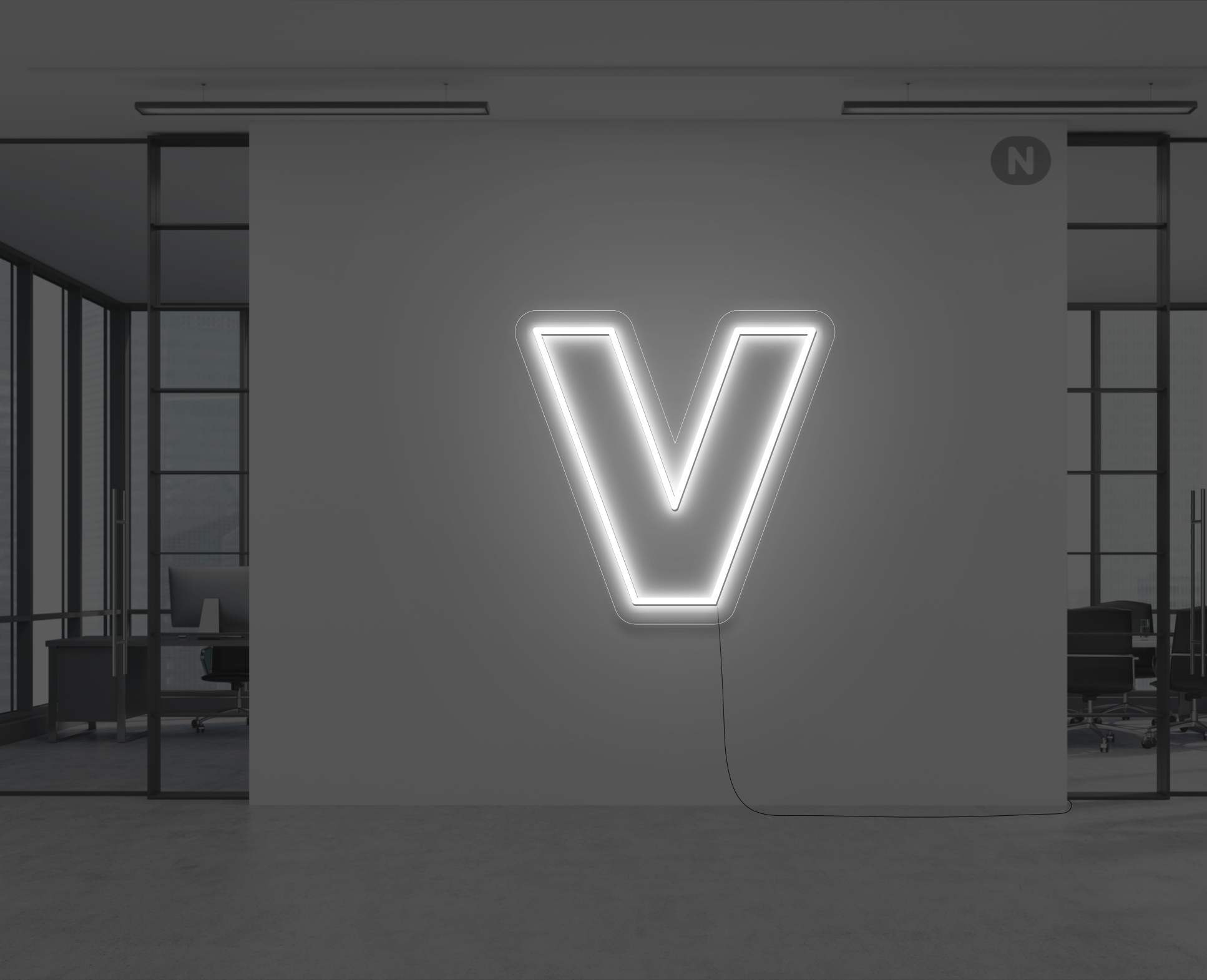 letras-de-neon-v-blanco