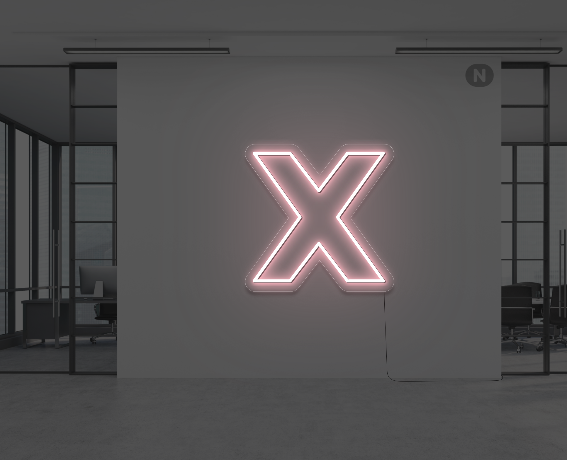 letras-de-neon-x-rosa