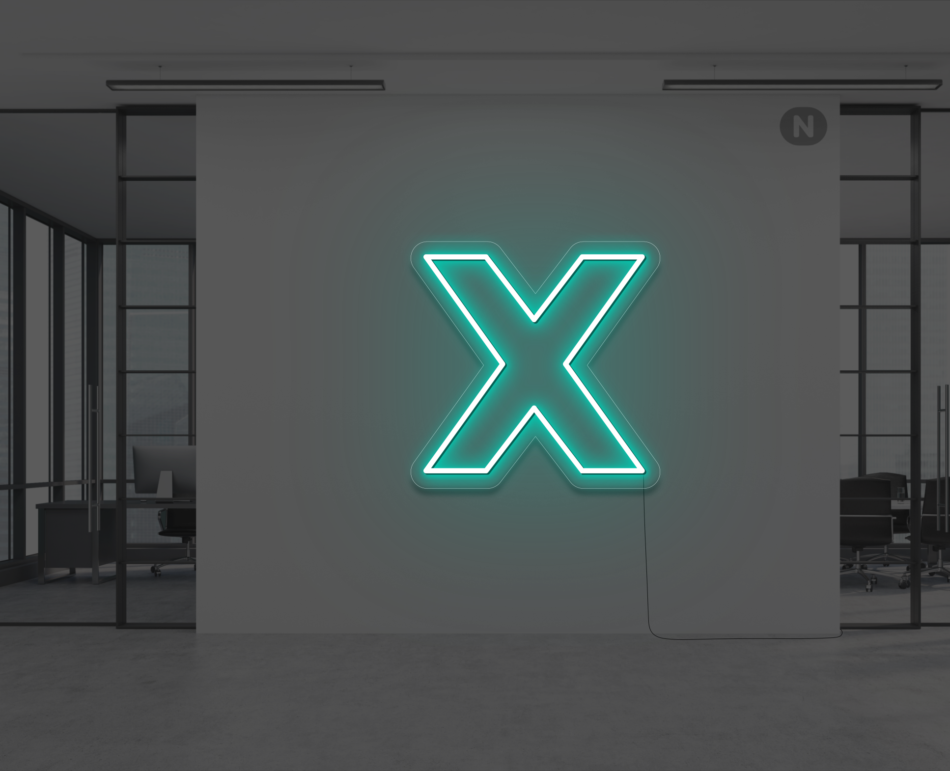 letras-de-neon-x-turquesa