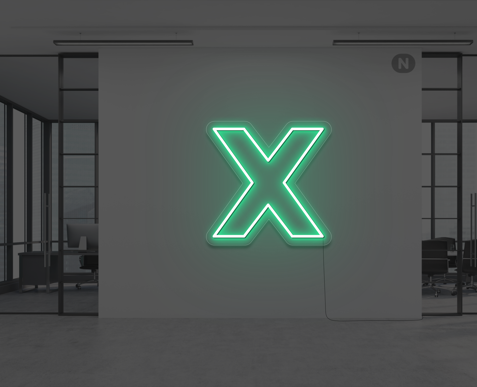 letras-de-neon-x-verde
