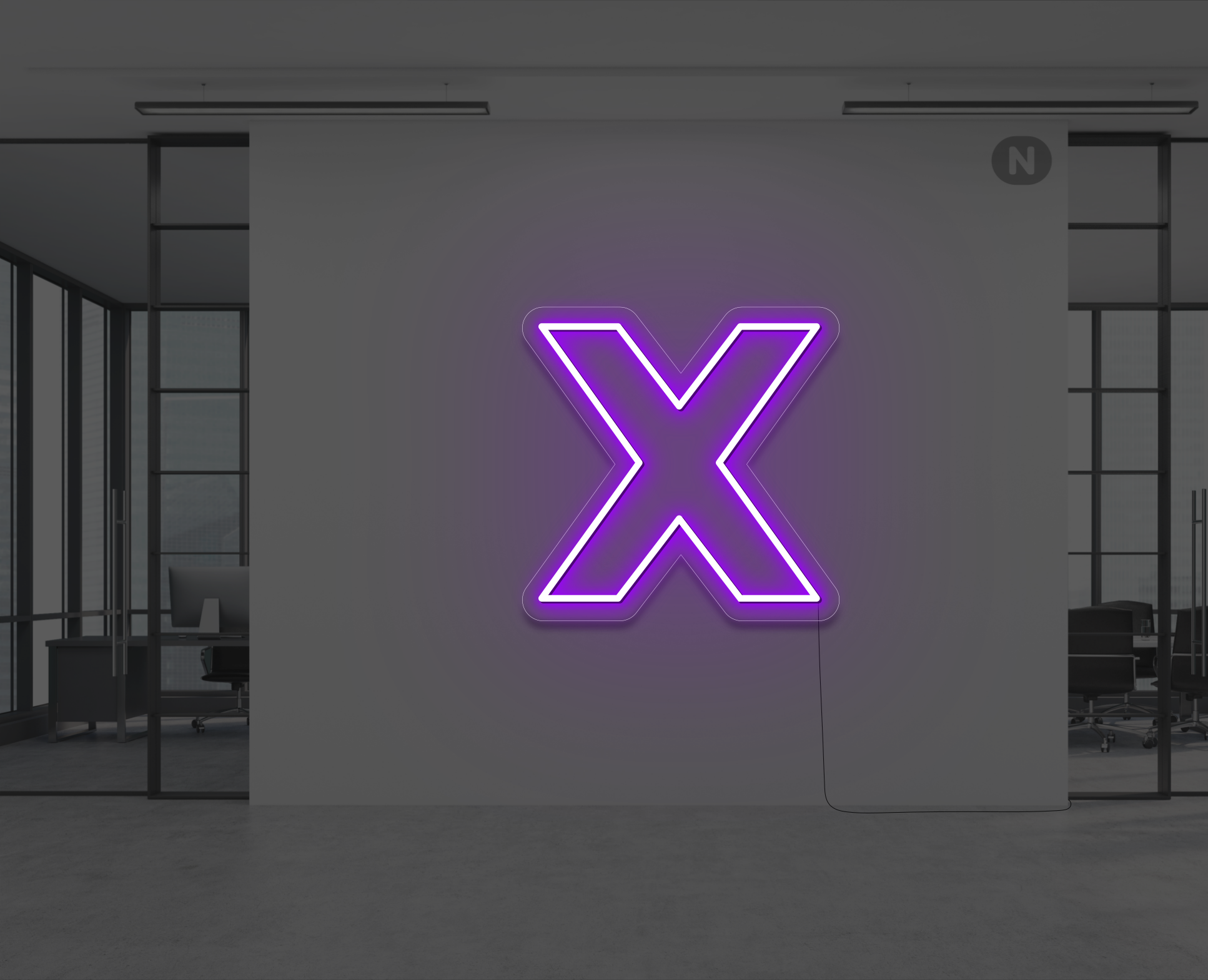 letras-de-neon-x-violeta