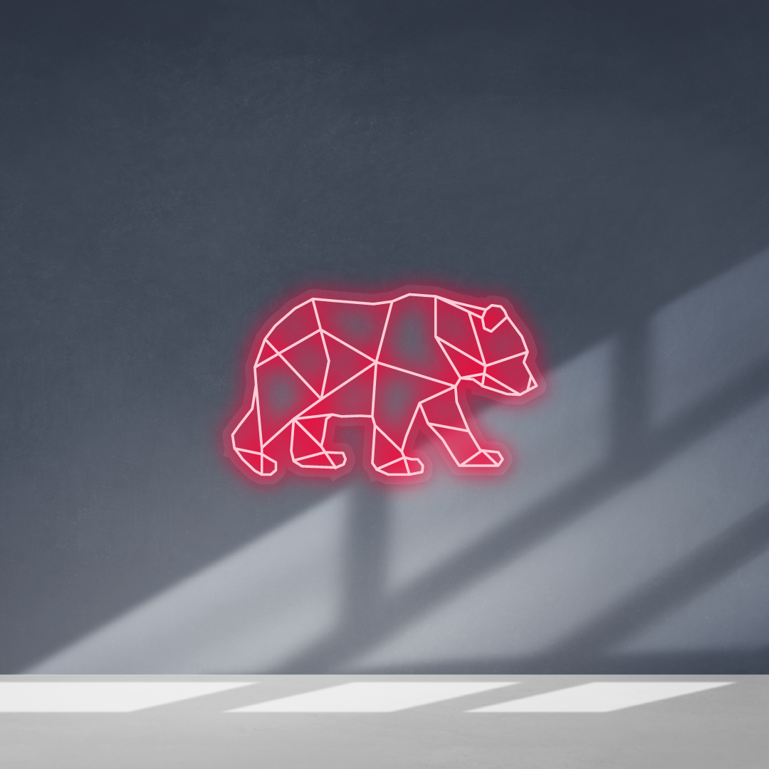 Cartel neon  Oso