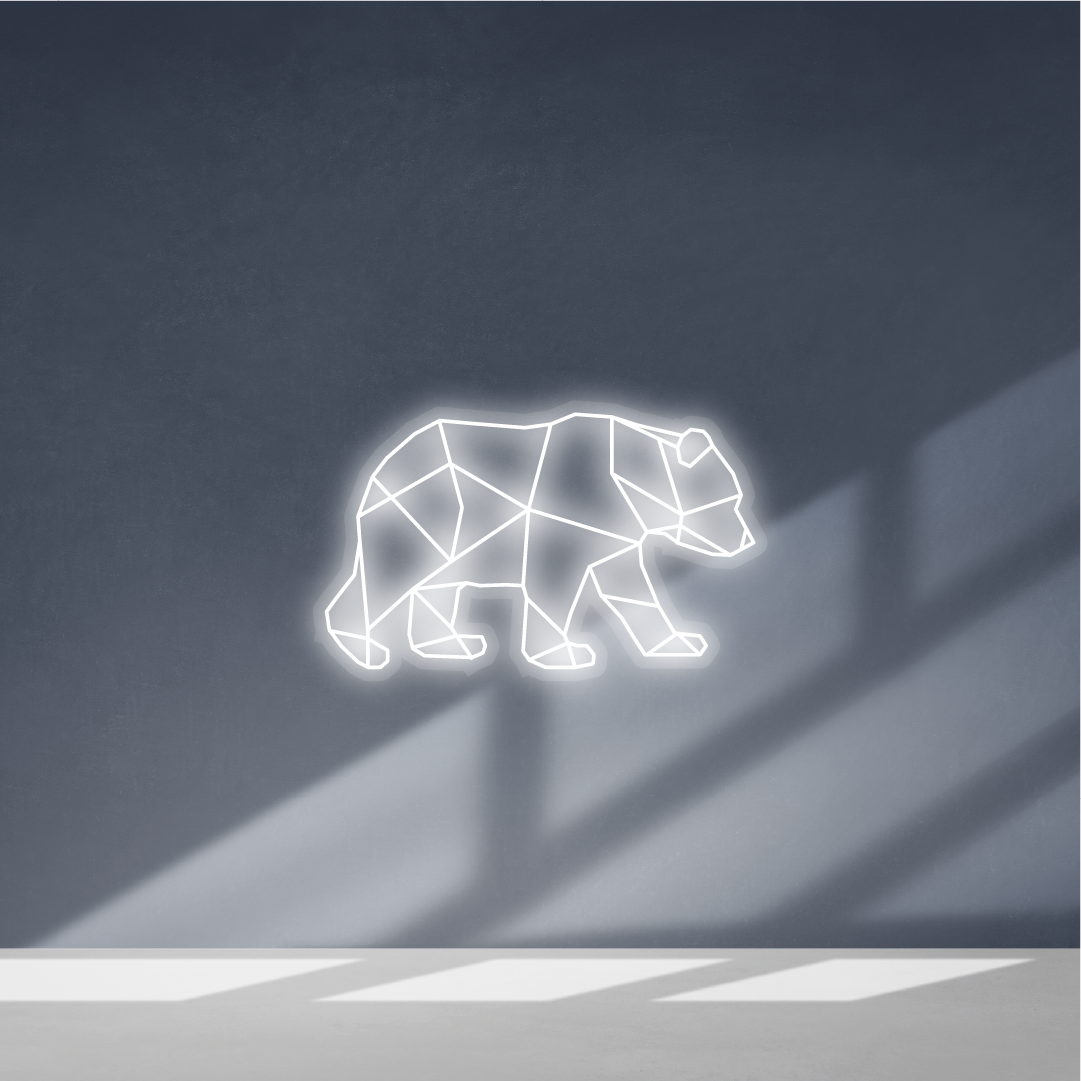 Cartel neon  Oso