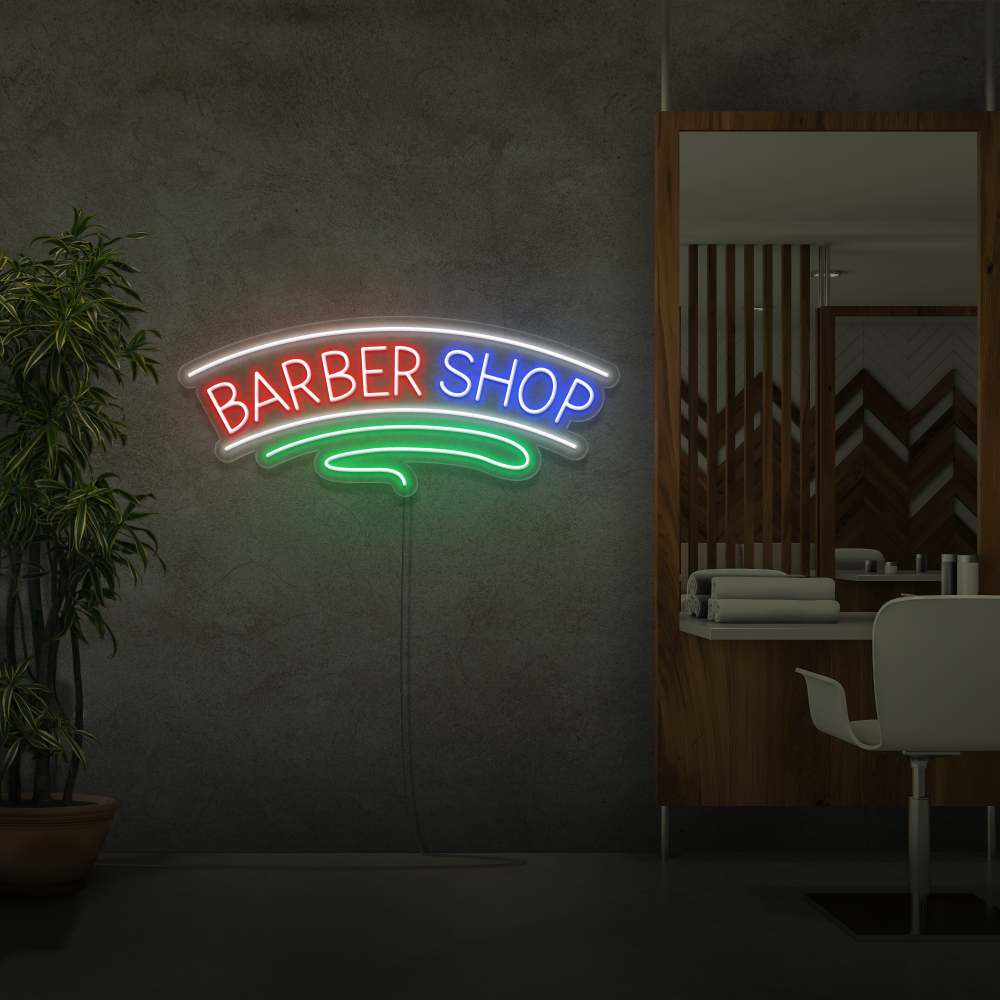 Cartel neon Barber Shop 2