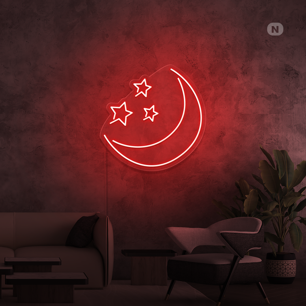 Cartel neon Luna