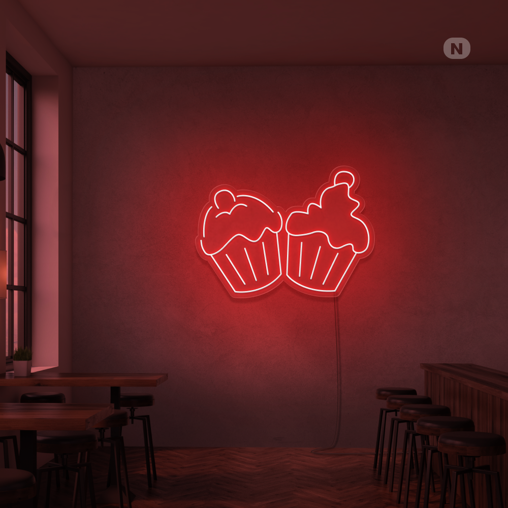 Cartel neon Magdalenas