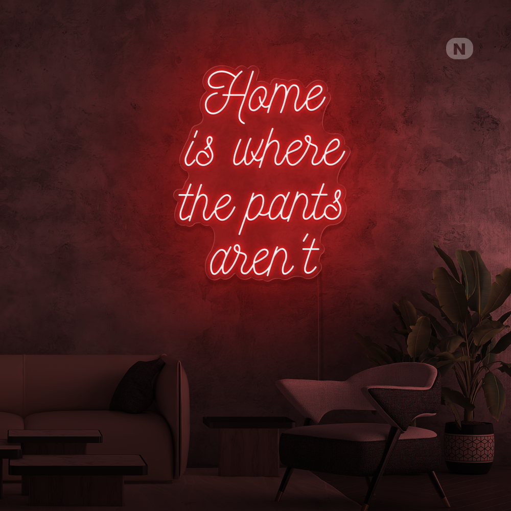 Cartel neon Cita Inicio