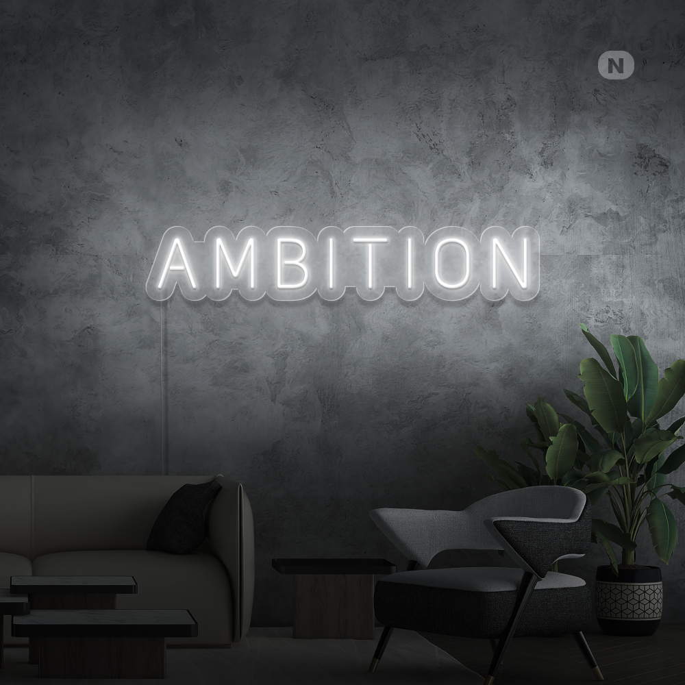 Cartel neon Ambition