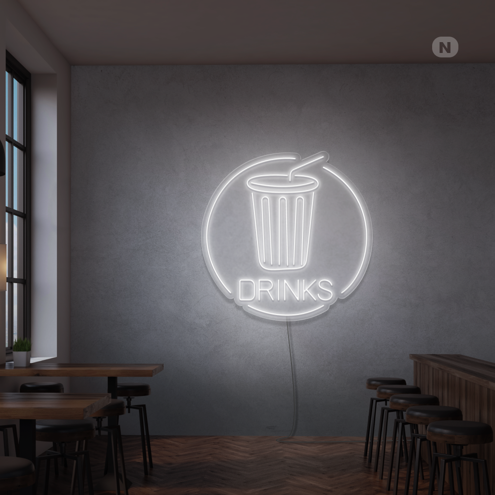 Cartel neon Drinks