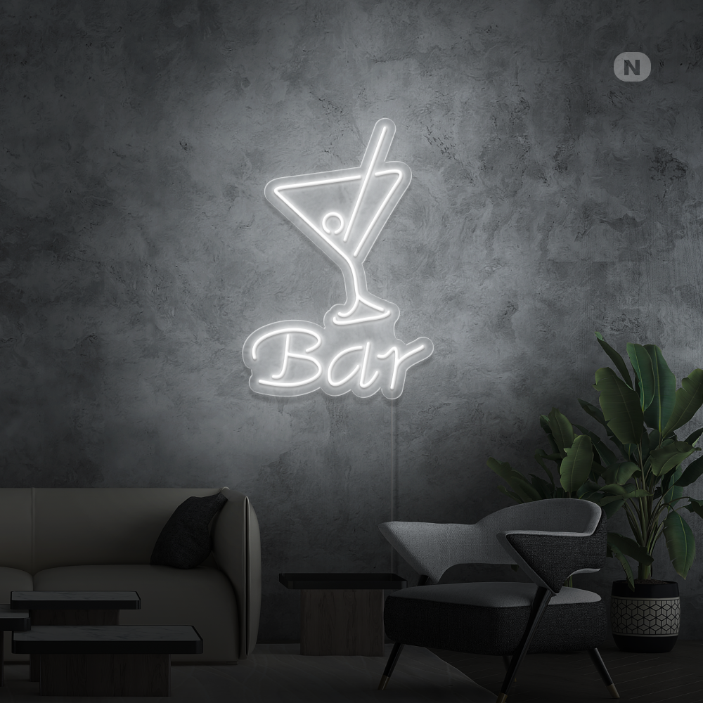 Cartel neon Cocktail Bar