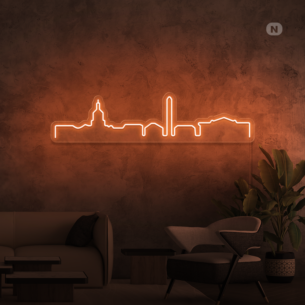 Cartel neon Skyline