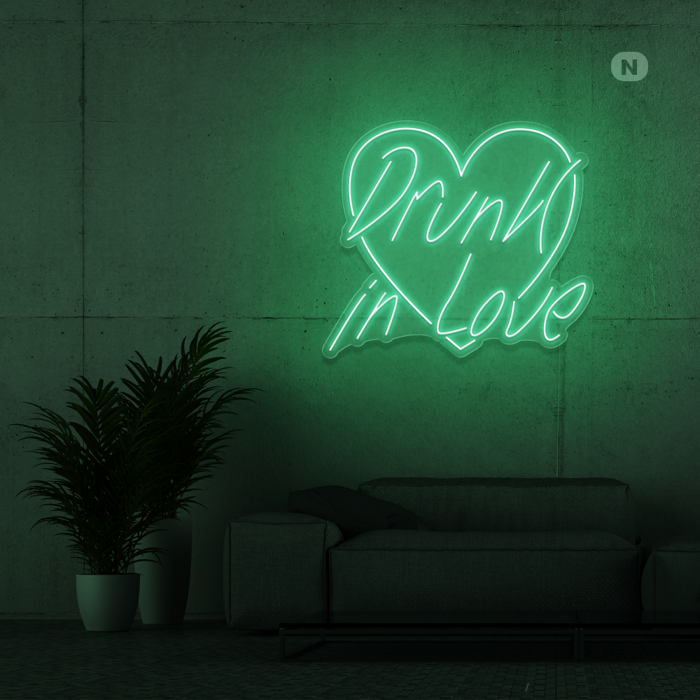 Cartel neon Drunk in Love