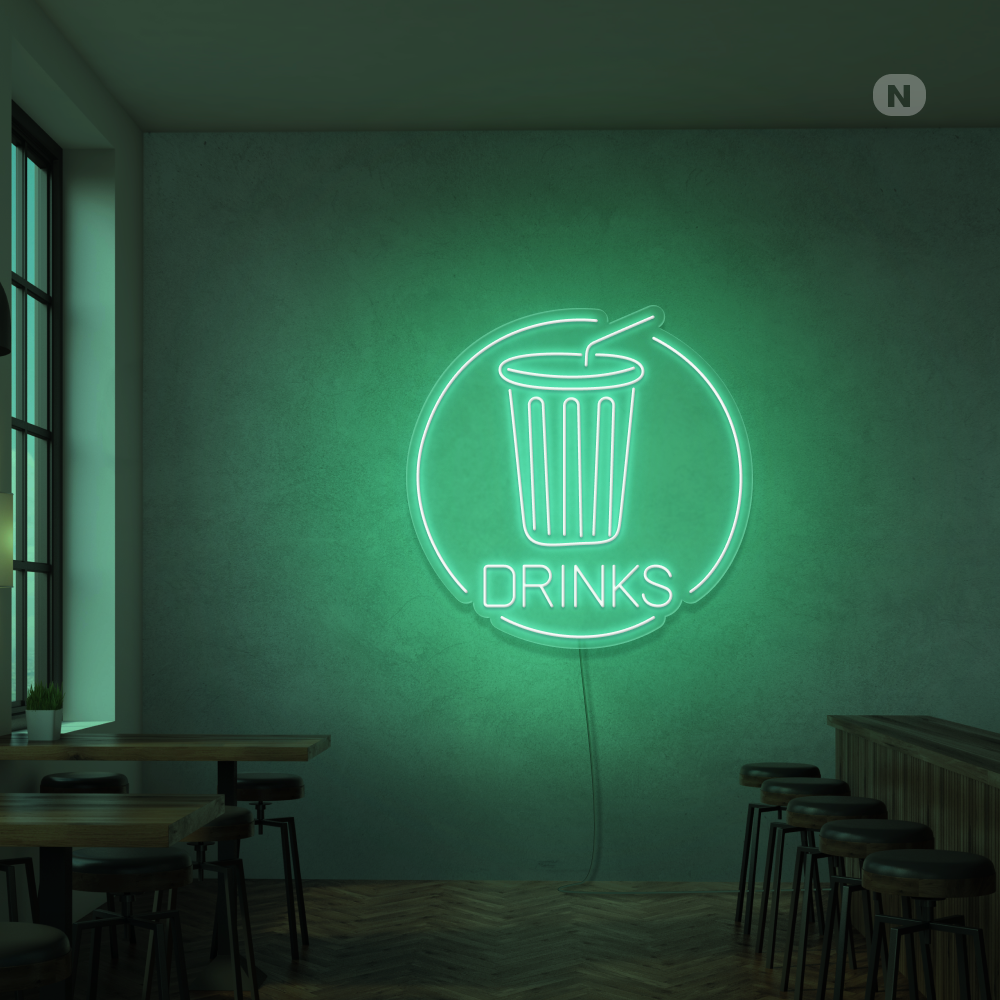 Cartel neon Drinks