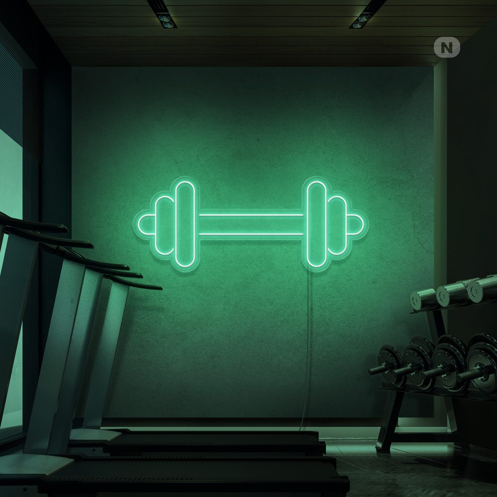 Cartel neon Dumbell