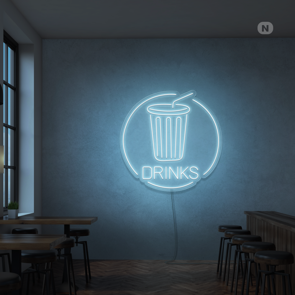 Cartel neon Drinks