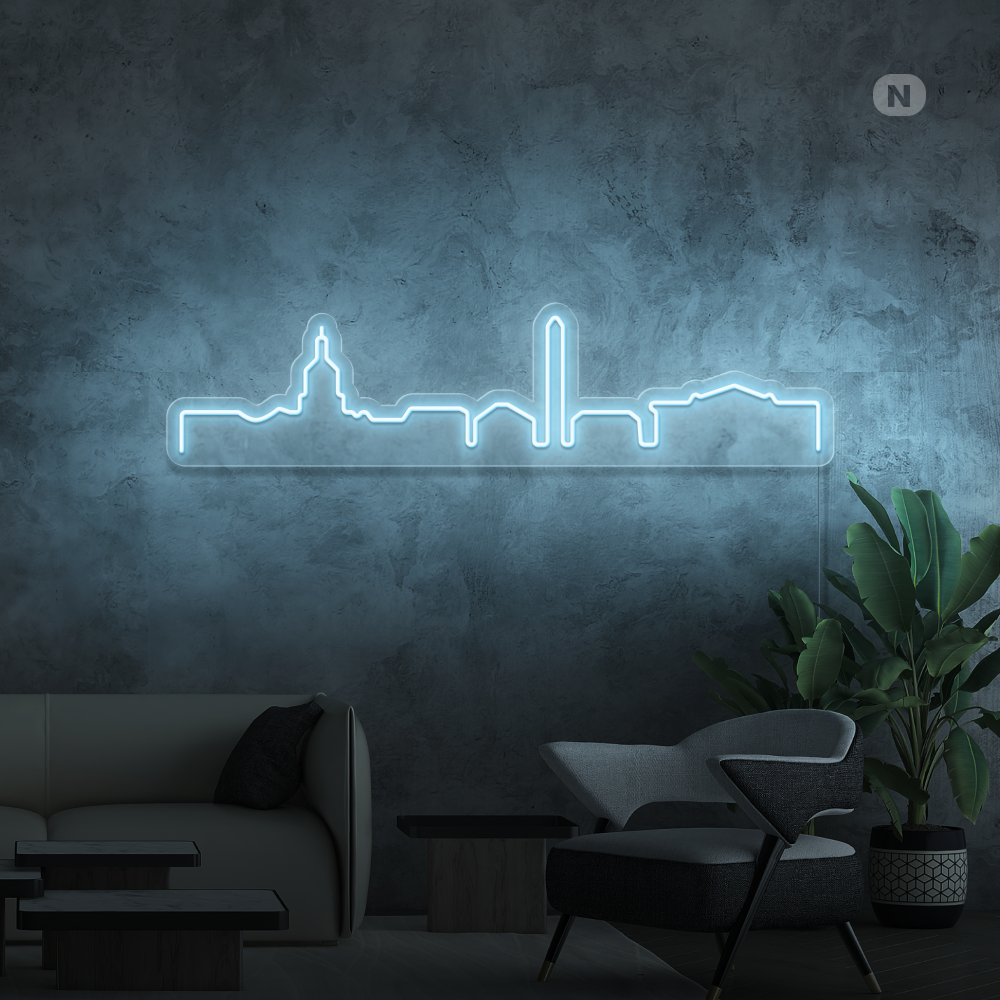 Cartel neon Skyline