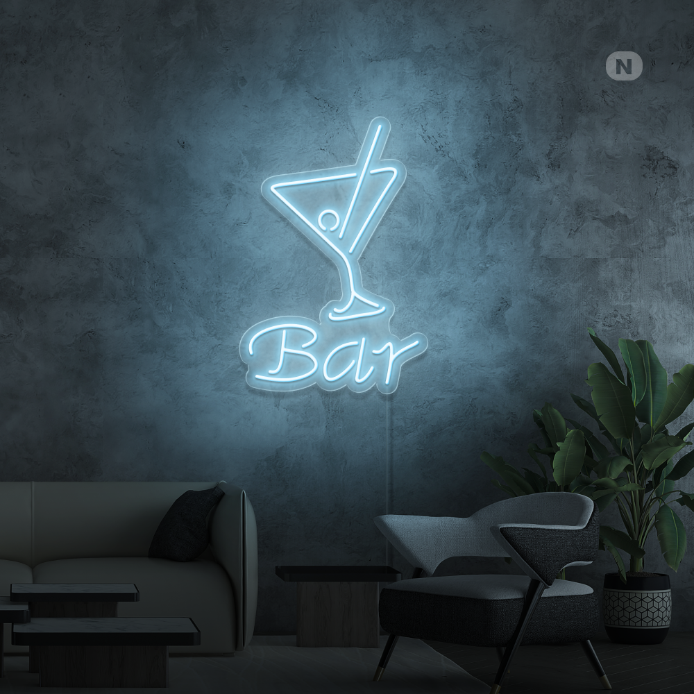 Cartel neon Cocktail Bar