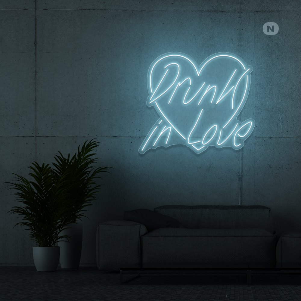 Cartel neon Drunk in Love