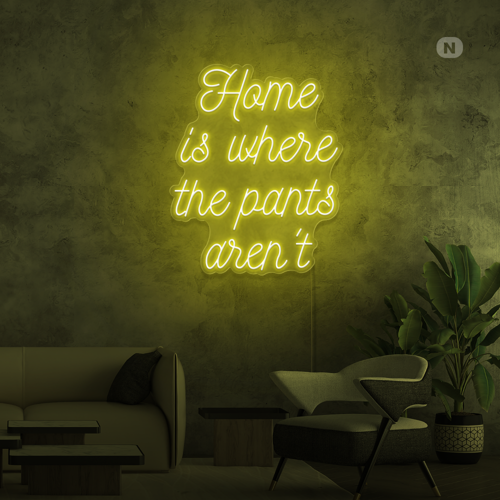 Cartel neon Cita Inicio