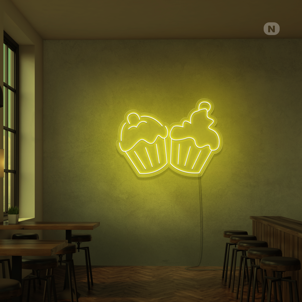 Cartel neon Magdalenas