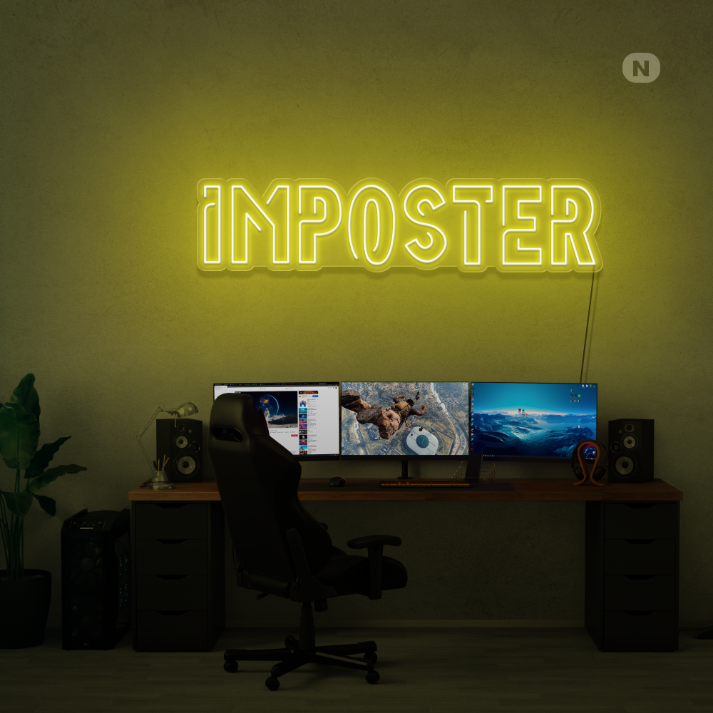 Cartel neon Imposter