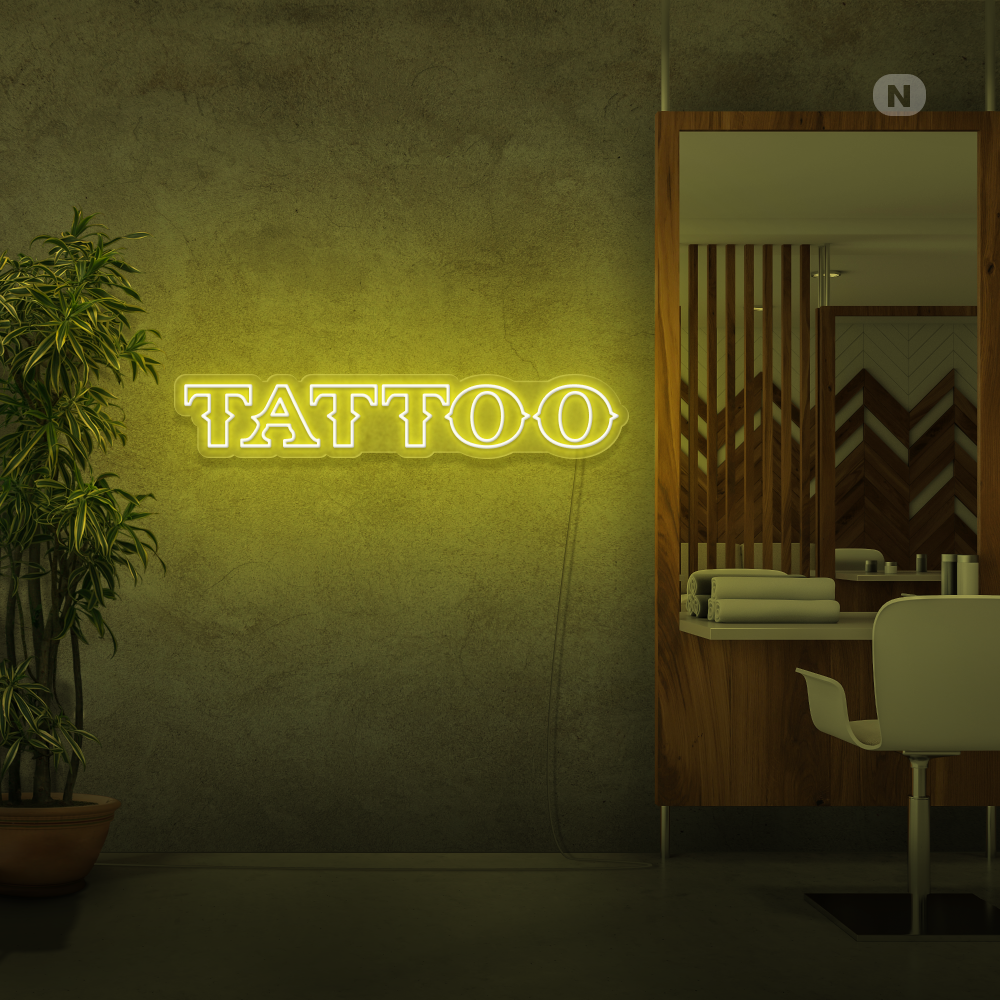 Cartel neon Tattoo