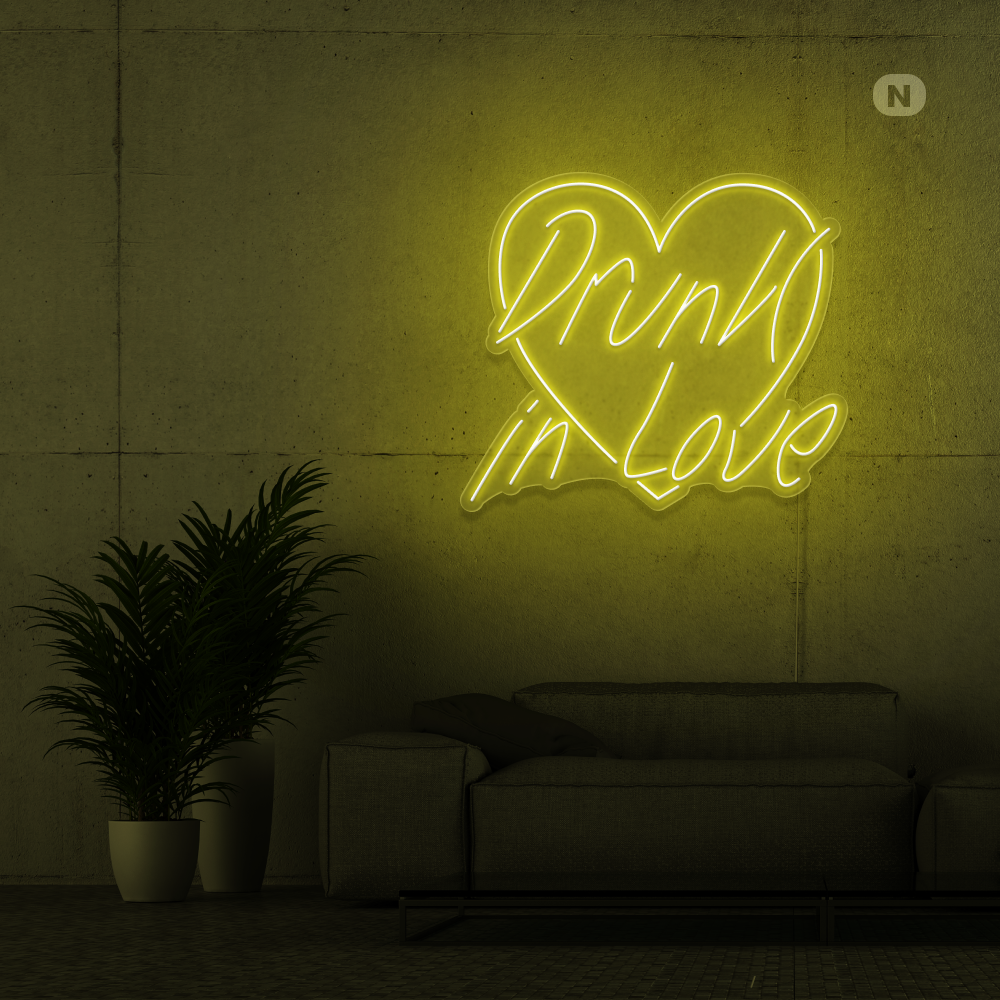 Cartel neon Drunk in Love