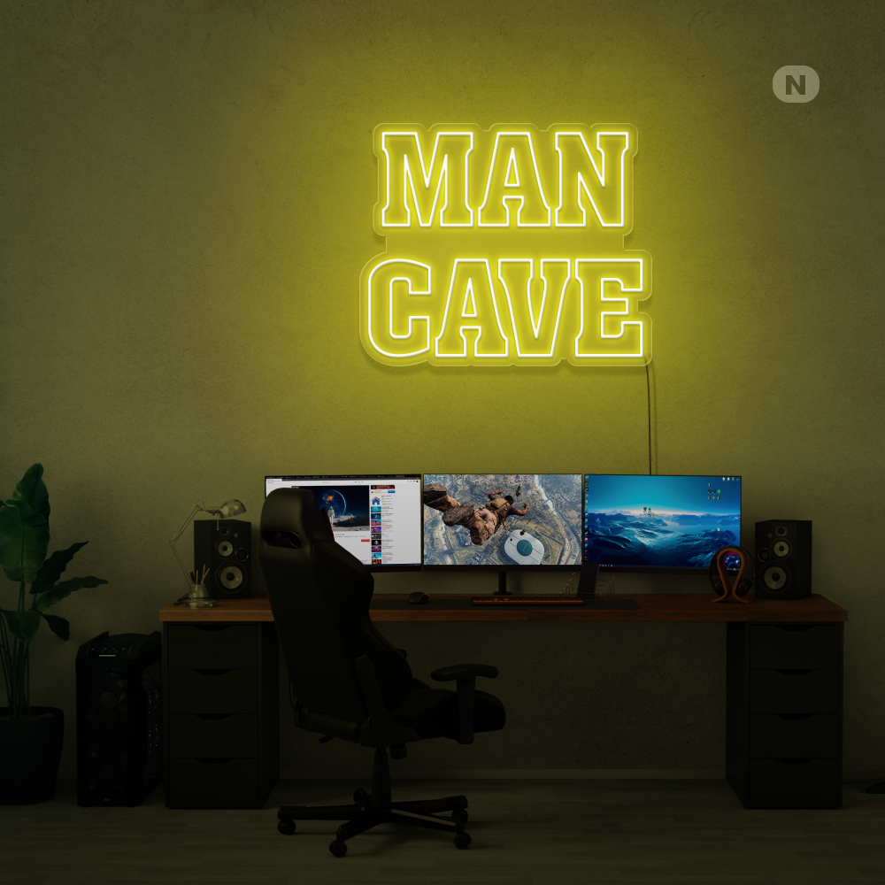 Cartel neon Man Cave