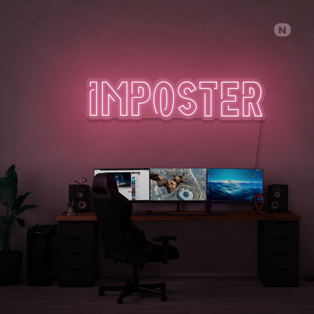 Cartel neon Imposter