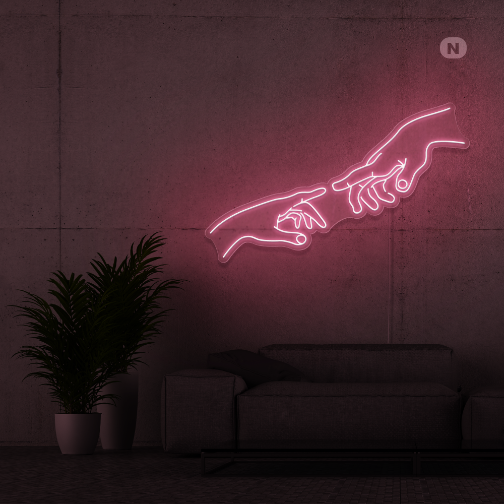 Cartel neon Conexión
