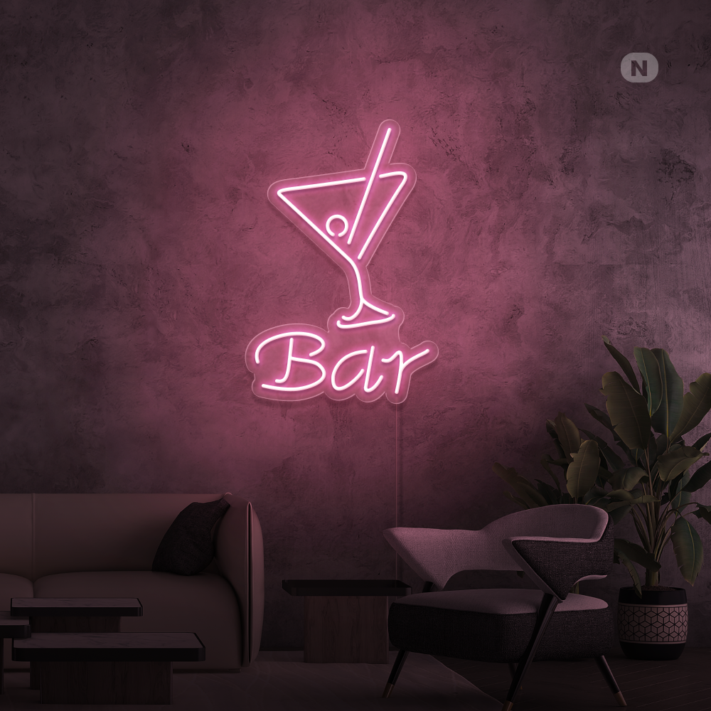 Cartel neon Cocktail Bar