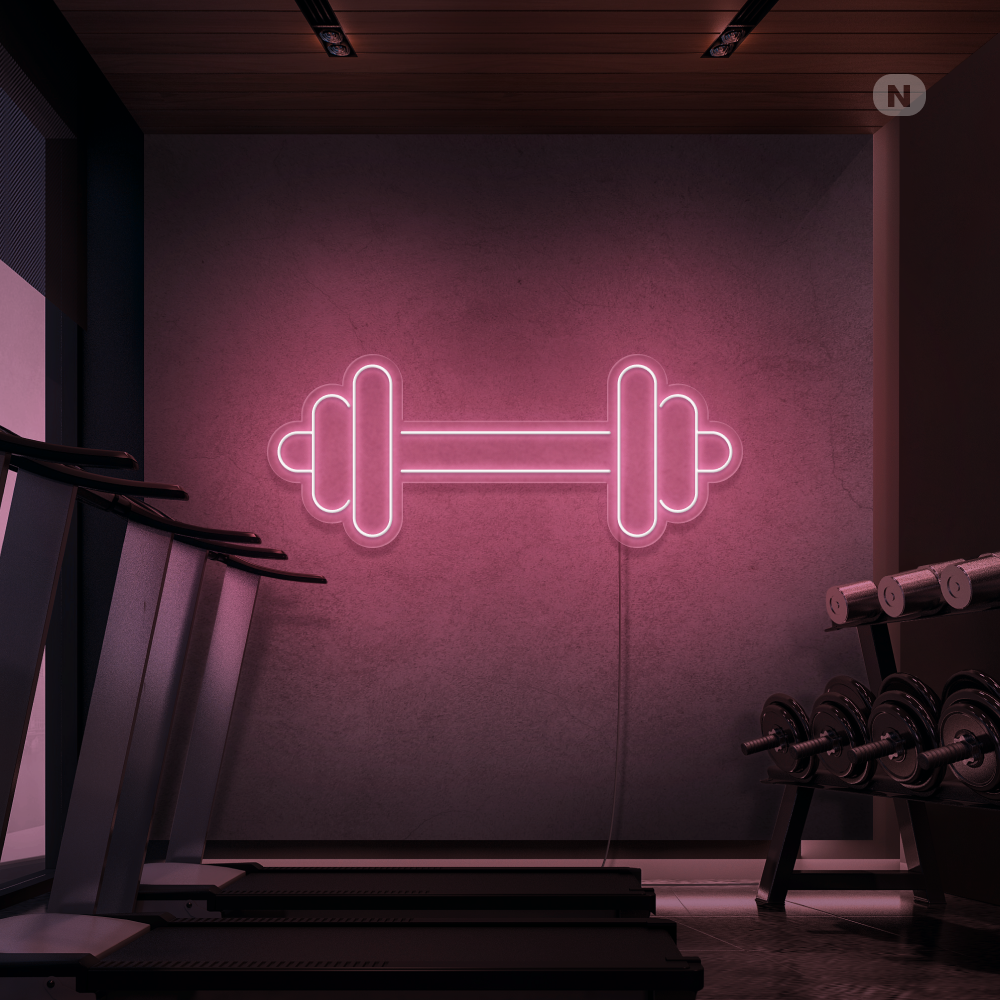 Cartel neon Dumbell