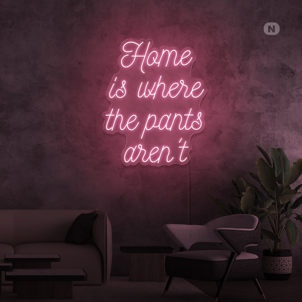 Cartel neon Cita Inicio