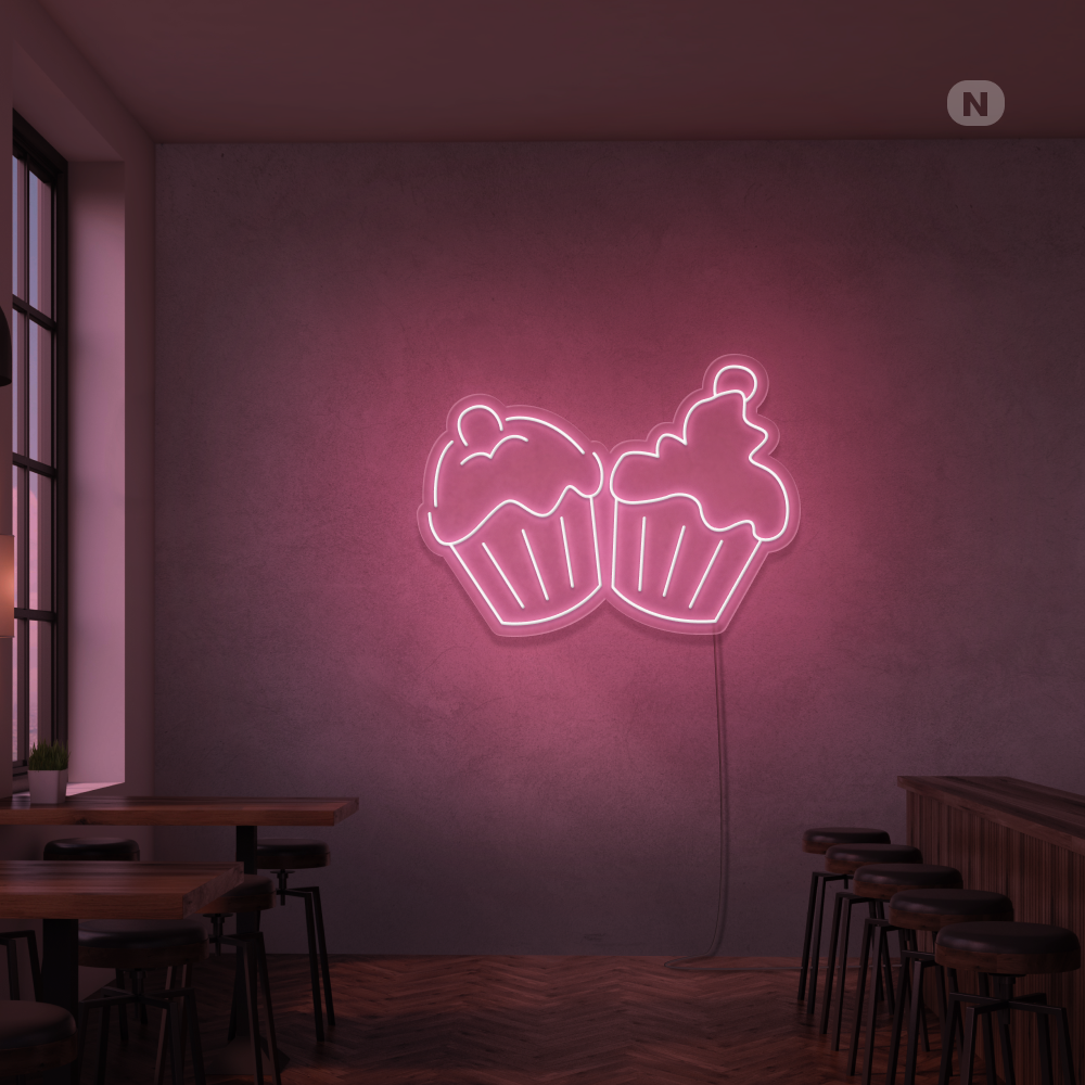 Cartel neon Magdalenas