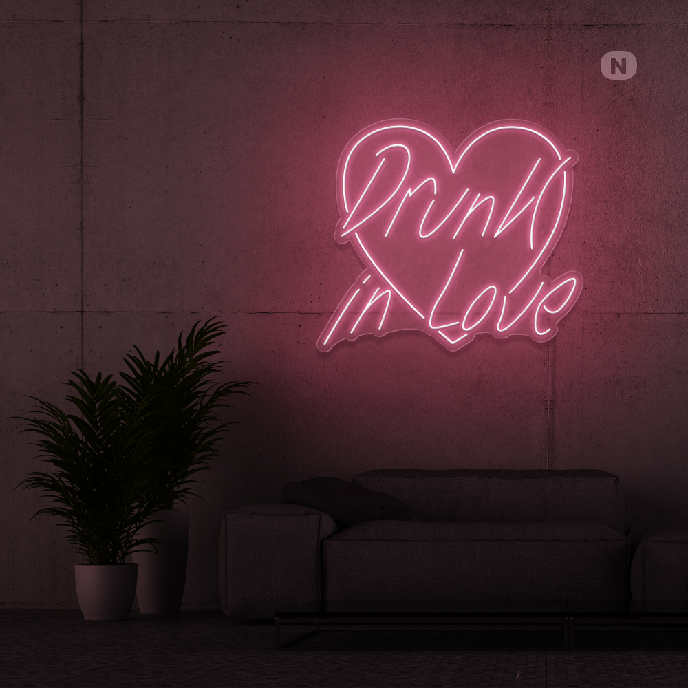 Cartel neon Drunk in Love