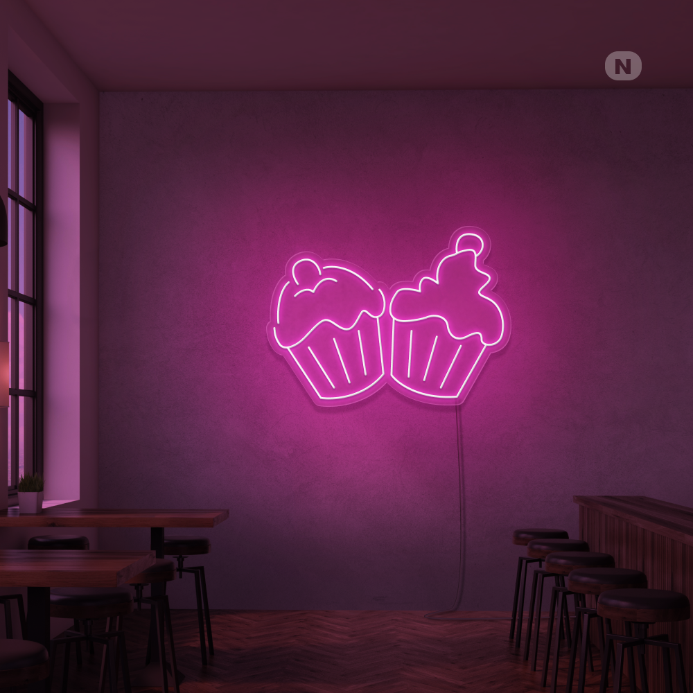 Cartel neon Magdalenas