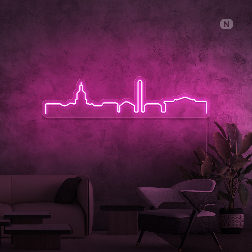 Cartel neon Skyline