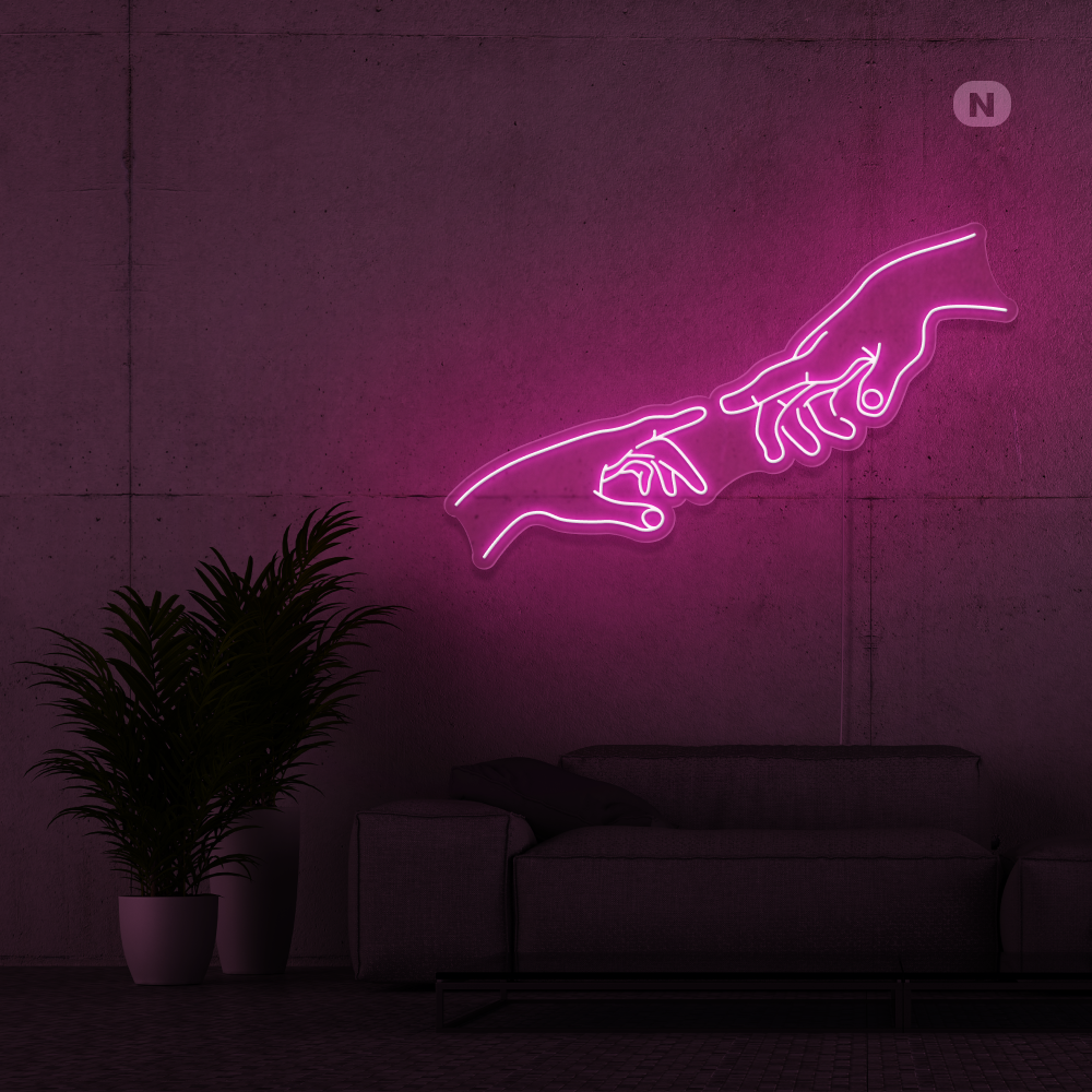 Cartel neon Conexión