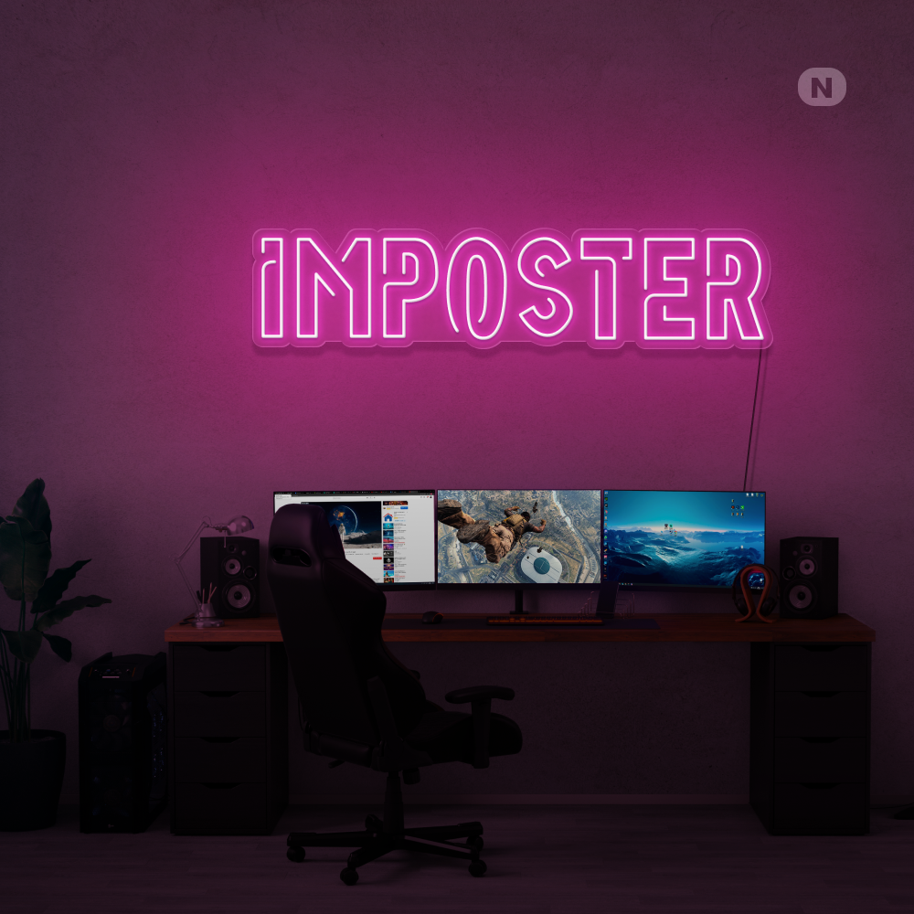 Cartel neon Imposter