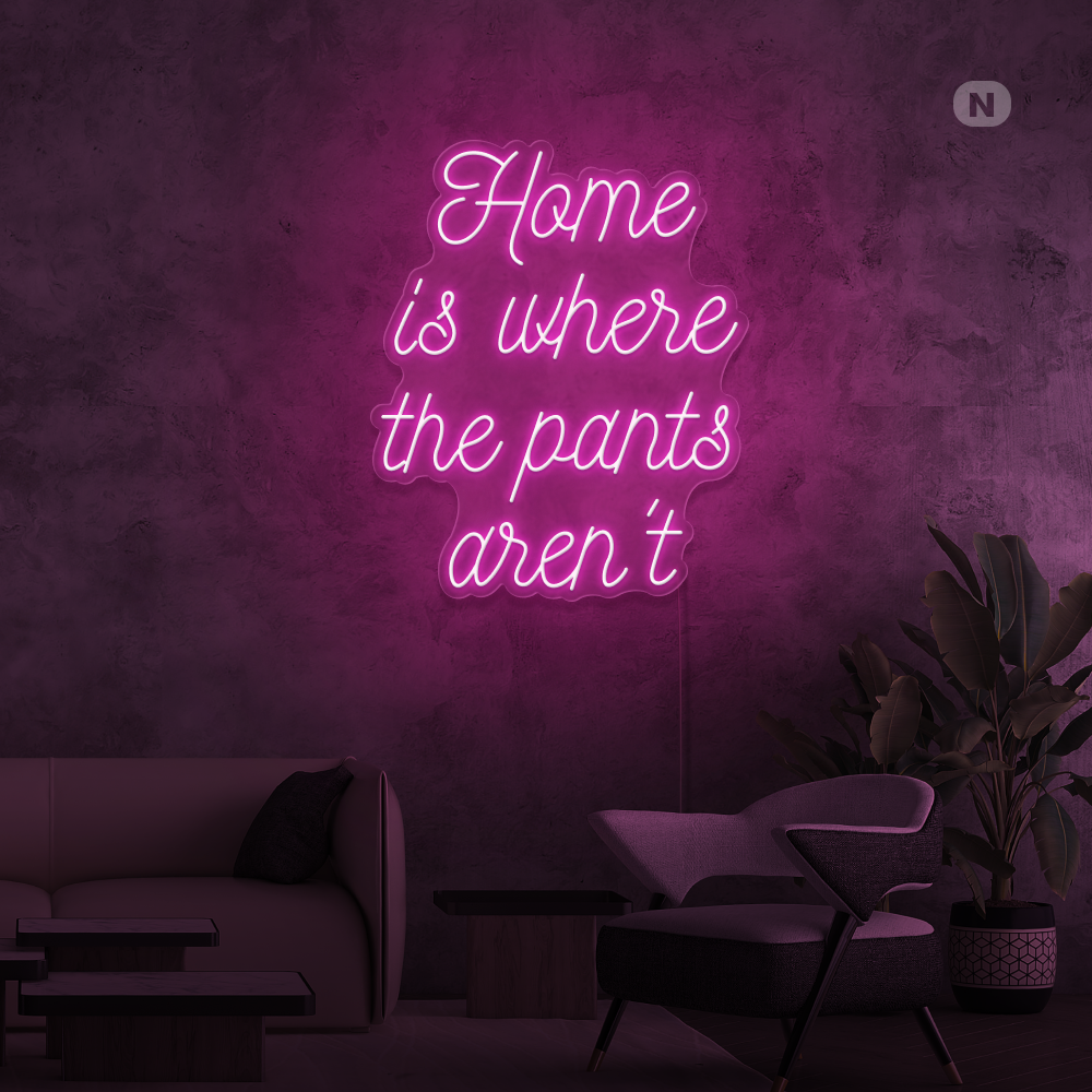 Cartel neon Cita Inicio