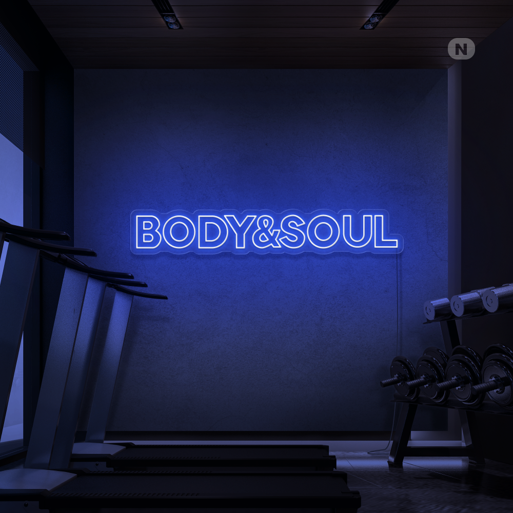 Cartel neon Body & Soul