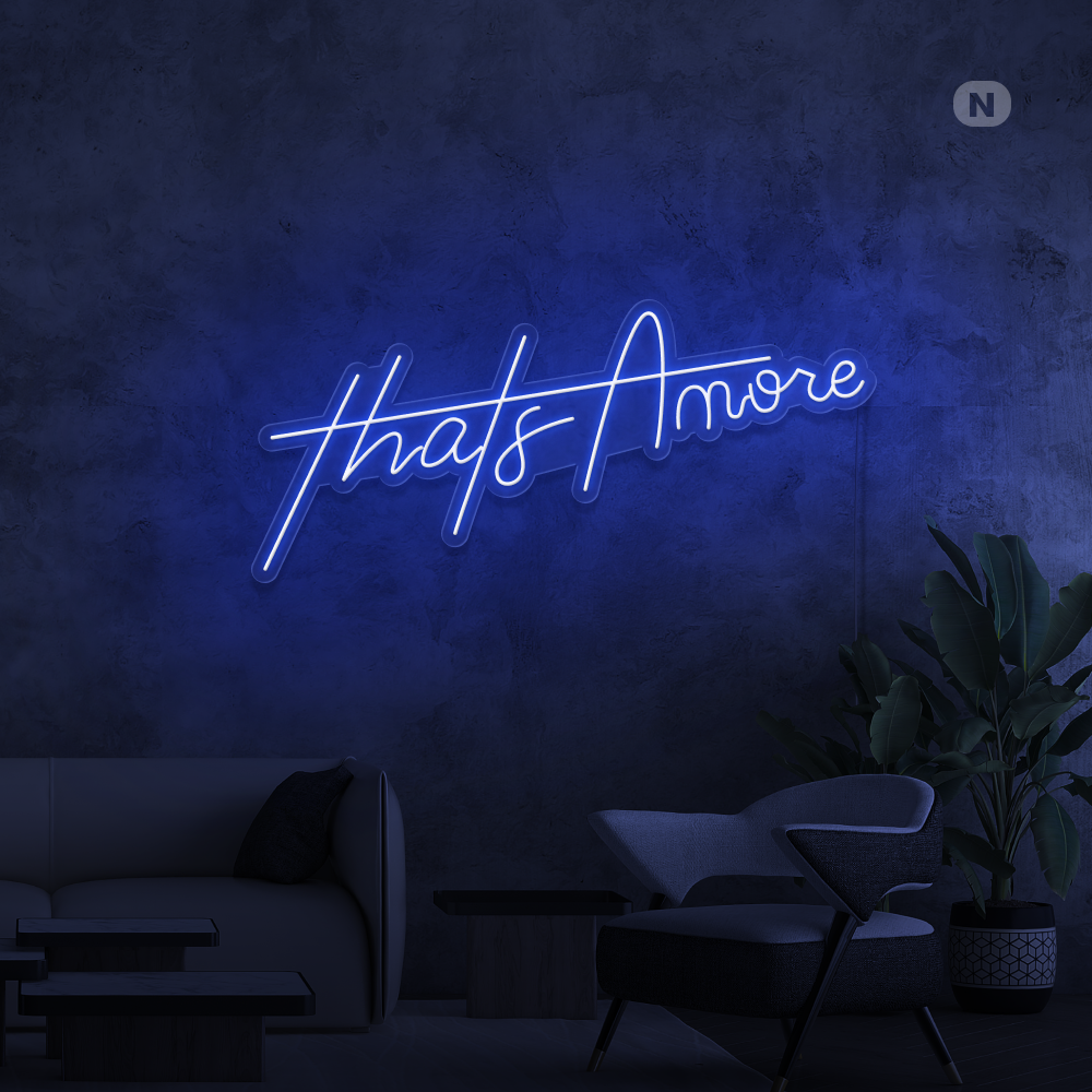 Cartel neon Amor
