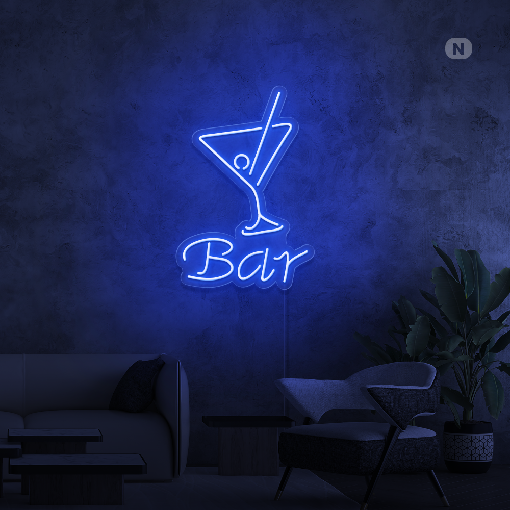 Cartel neon Cocktail Bar