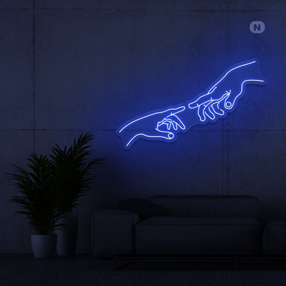 Cartel neon Conexión