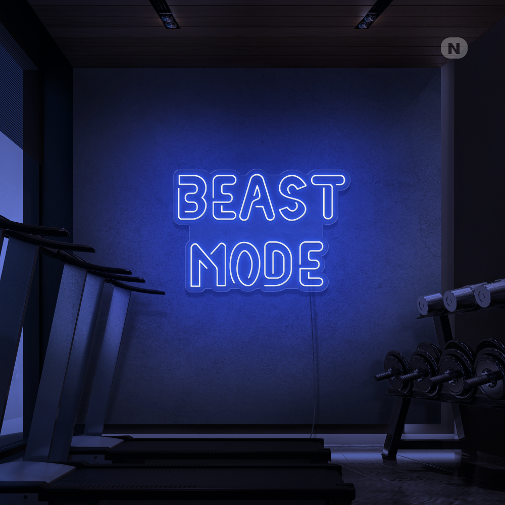 Cartel neon Beast Mode
